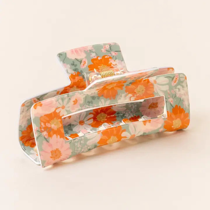 Claw Clip-Bouquet Beauty Sage