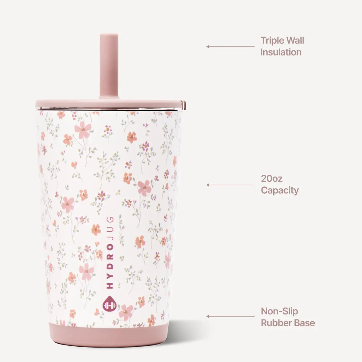 Magnolia HydroJug 14 oz Everyday Tumbler