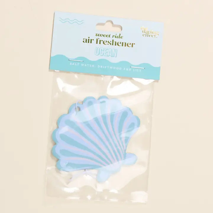 Sweet Ride Car Air Freshener–Seashell