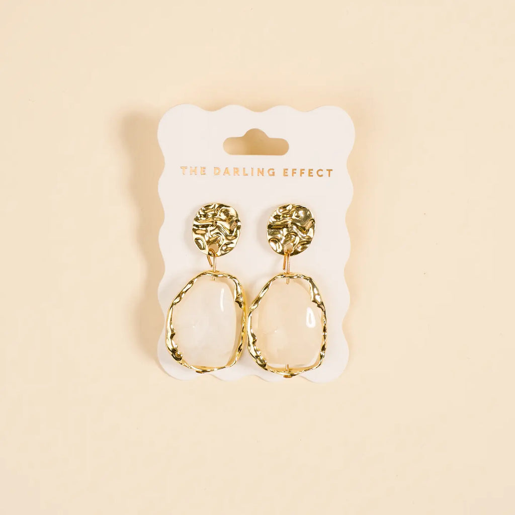 Standout Earrings–Liquid Gold