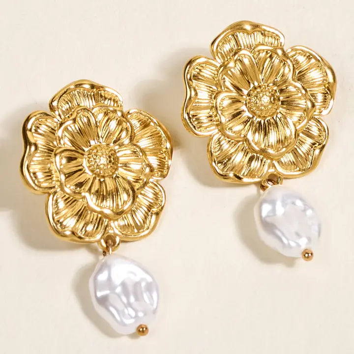 Standout Earrings–Vintage Bloom