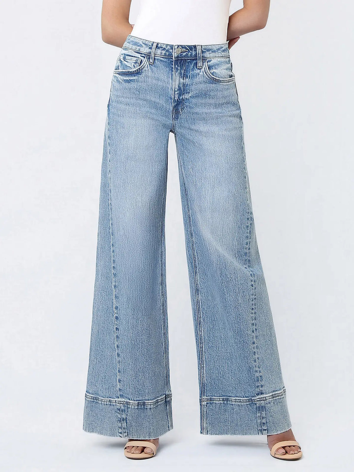 Vervet April's Daydream High Rise Wide Leg Jeans