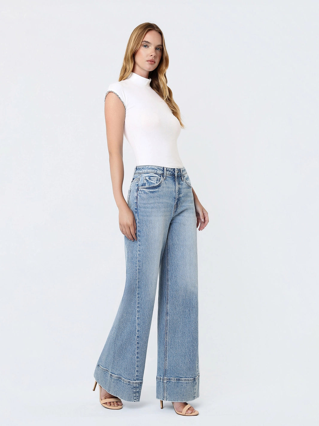 Vervet April's Daydream High Rise Wide Leg Jeans